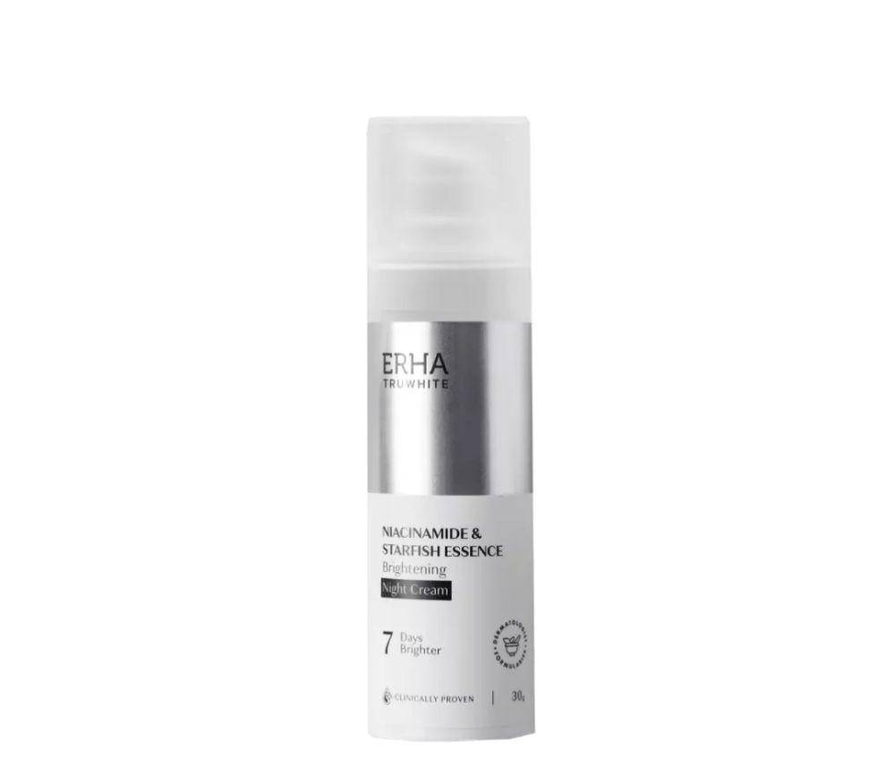 ERHA Truwhite Niacinamide and Starfish Essence Brightening Night Cream (erhastore.co.id)