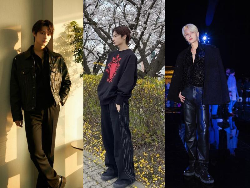 9 Gaya OOTD Pakai Long Pants Hitam ala Jun SEVENTEEN, Tampil Manly!