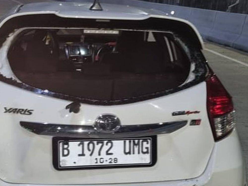 Minibus diduga lakukan tabrak lari di Bekasi. (Tangkap layar video viral)