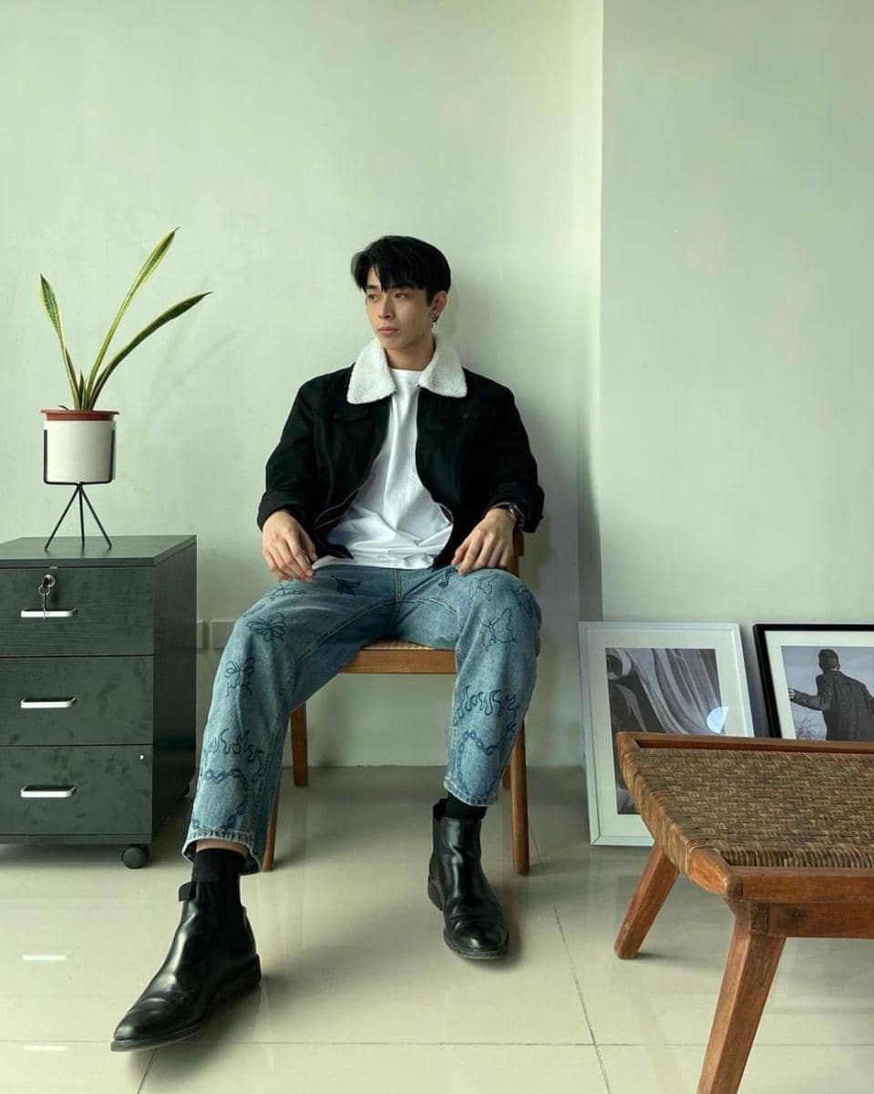 potret layering outfit ala Gelo Rivera, leader boy group BGYO (instagram.com/bgyo_gelo)