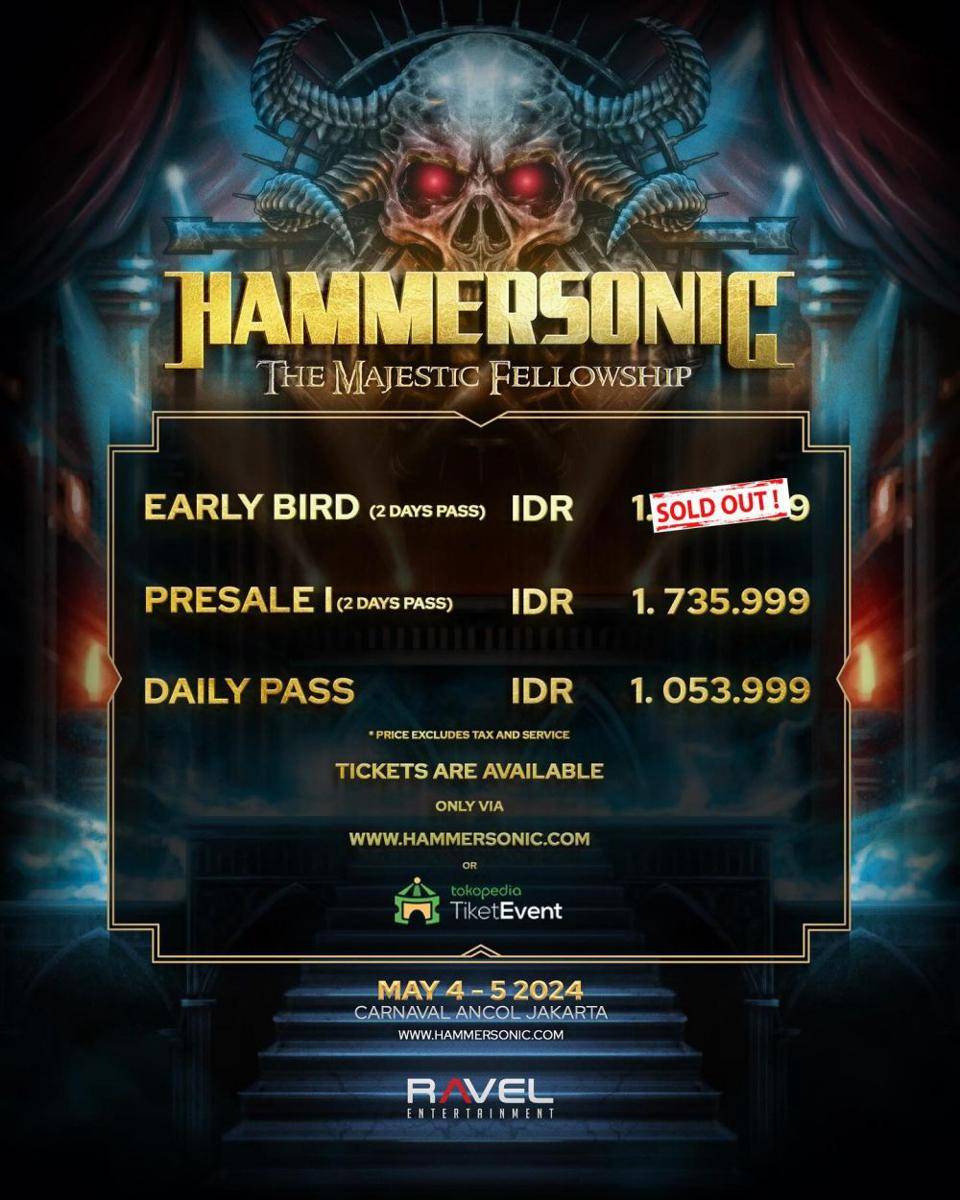 daftar lineup Hammersonic 2024 (instagram.com/hammersonicfest)