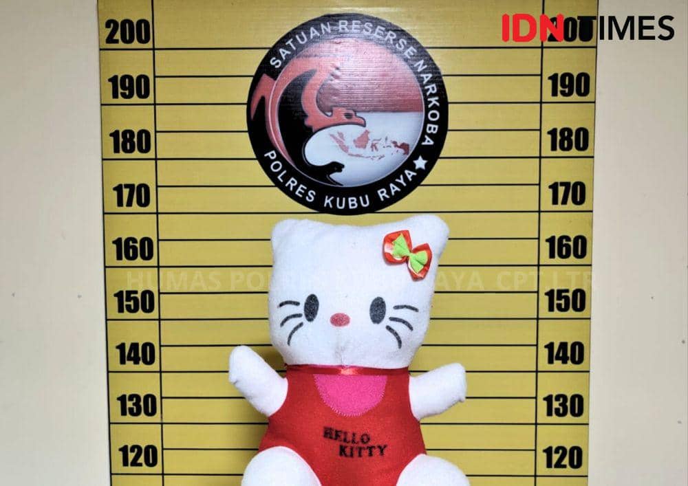 Kurir Narkoba di Pontianak Selundupkan 32 Gram Sabu pada Boneka