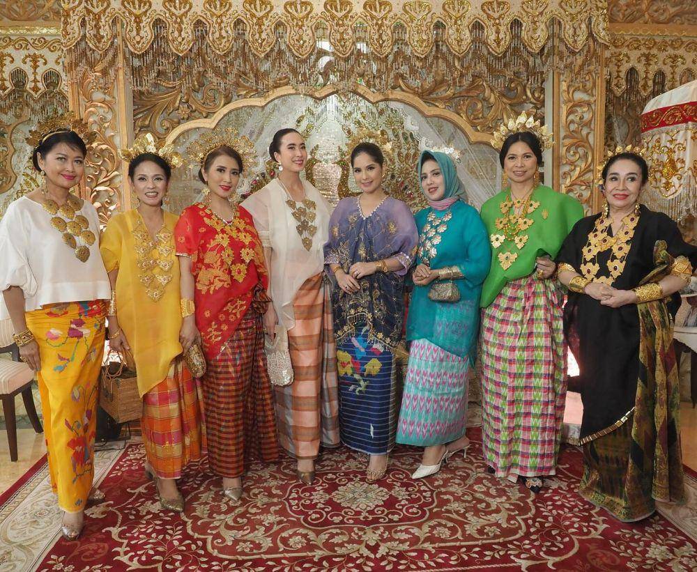 potret Annisa Pohan halal bihalal di rumah Titiek Soeharto (instagram.com/annisayudhoyono)