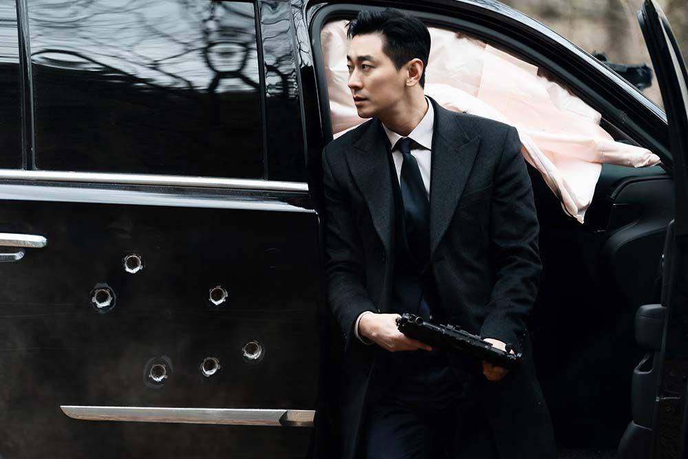 cuplikan Ju Ji Hoon di drakor Blood Free (dok. Disney+ Korea/Blood Free)