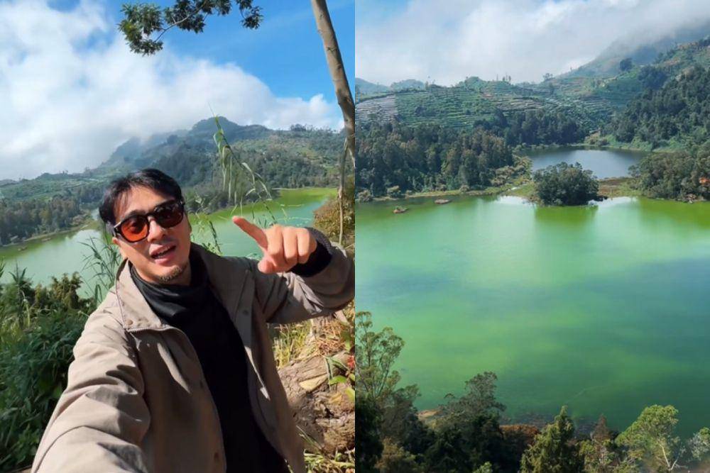 potret Ricky Harun dan keluarga berlibur di Dieng (instagram.com/rickyharun)