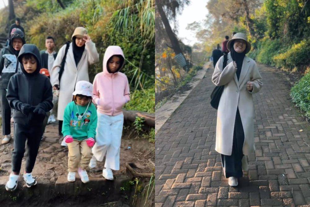 potret Ricky Harun dan keluarga berlibur di Dieng (instagram.com/rickyharun)
