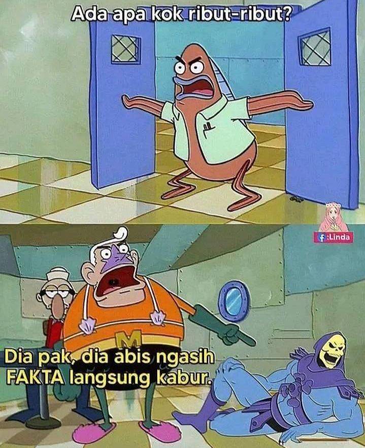 meme penyebar fakta (instagram.com/lawakscience)