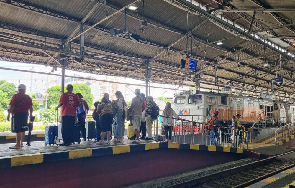 Ilustrasi penumpang kereta api. (Dok. Istimewa)