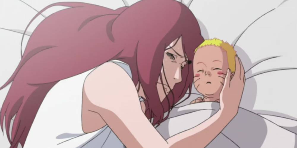 Kushina Uzumaki dan Naruto (dok. Pierrot/Naruto)