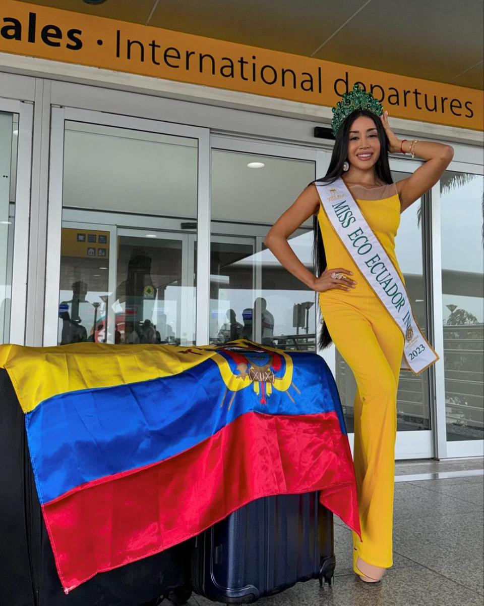 Potret Keberangkatan Finalis Miss Eco International 2024 ke Mesir (Instagram.com/oscarsalinasorg)