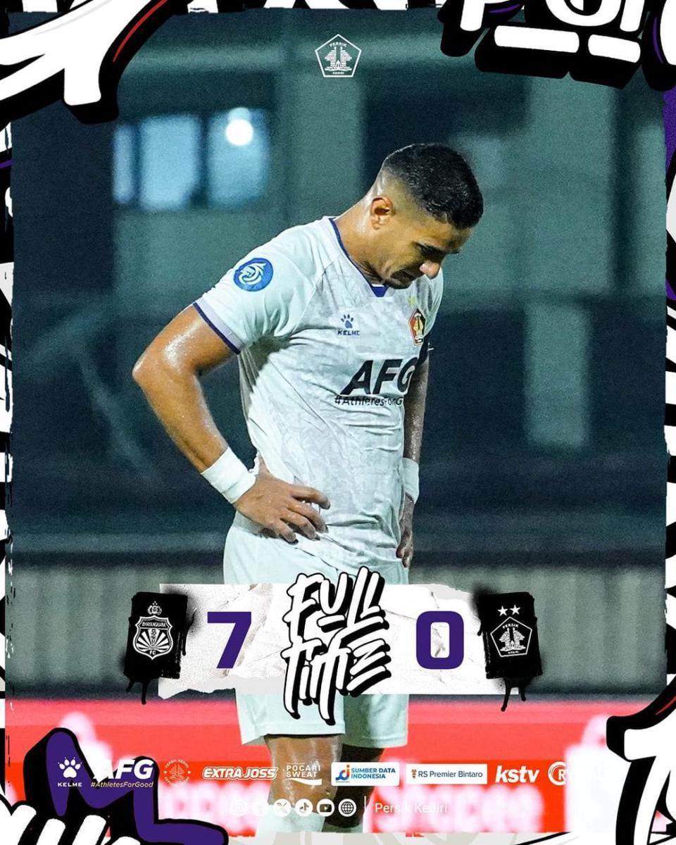 Manajemen Persik Kediri Evaluasi Tim Usai Kalah Memalukan