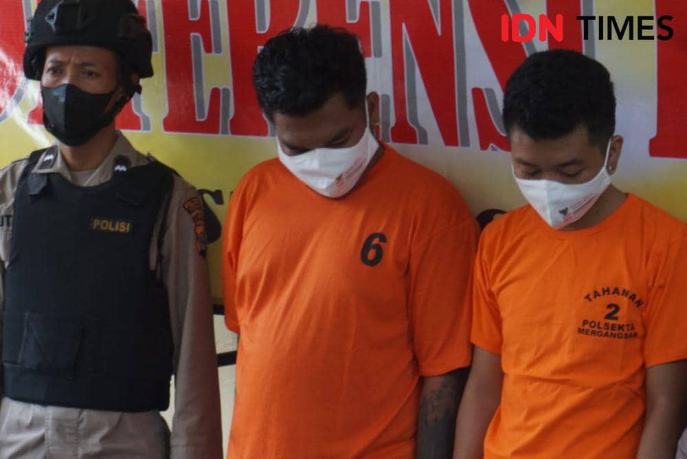 Polisi Tangkap 2 Oknum Peserta Takbiran Pelaku Penganiayaan dan Perusakan di Mergangsan Kota Yogyakarta (IDNTimes/Tunggul Damarjati)
