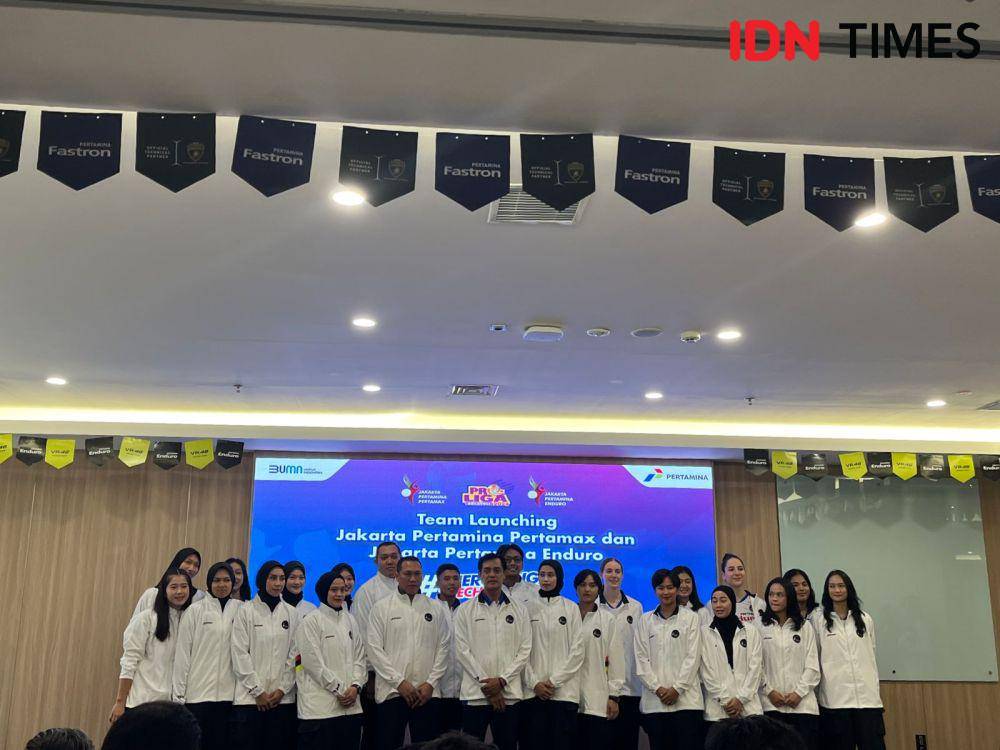 Pemain Jakarta Pertamina Enduro di Proliga 2024 (IDN Times/Margith Juita Damanik)