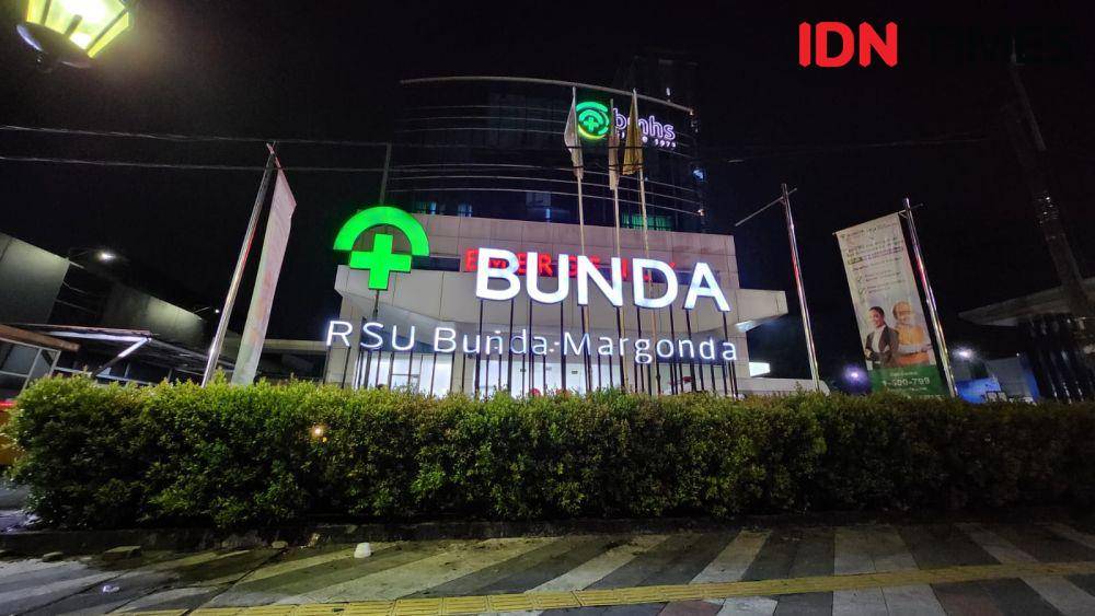 RS Bunda Margonda yang berada di Jalan Raya Margonda, Kota Depok. (IDNTimes/Dicky)