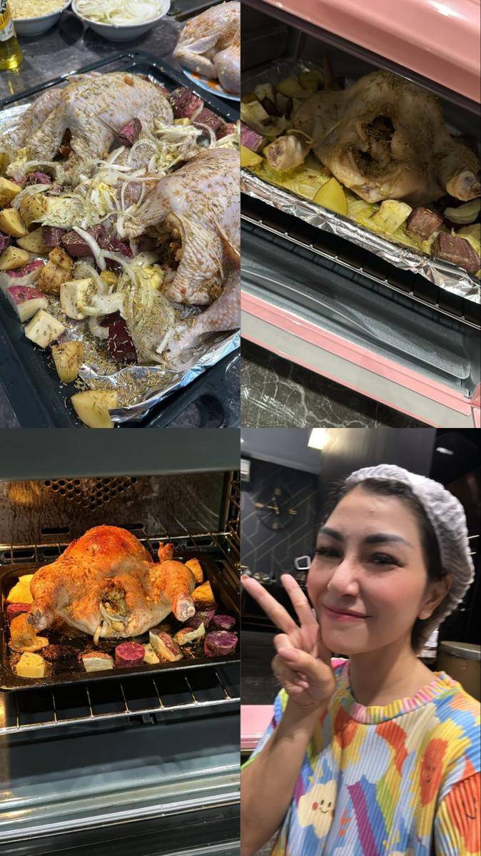 tabung gas Nisya Ahmad meledak (Instagram.com/nissyaa)