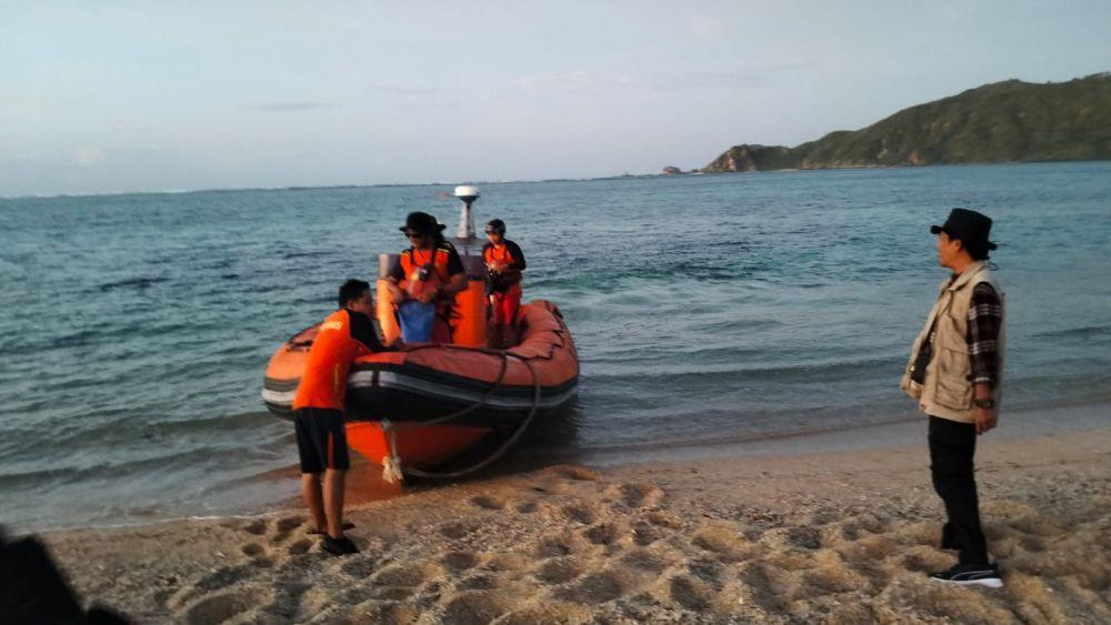 Perahu Dihantam Ombak, Dokter Muda Hilang di Pantai Lancing Lombok