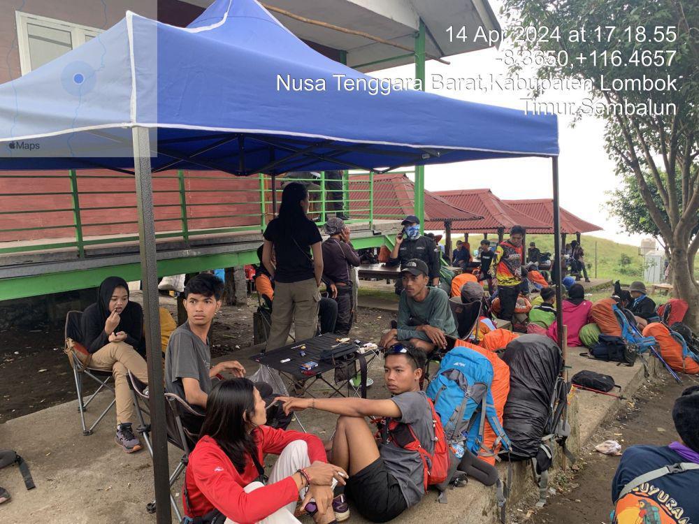 Pendaki Gunung Rinjani yang Tertipu OT Bertambah Jadi 143 Orang