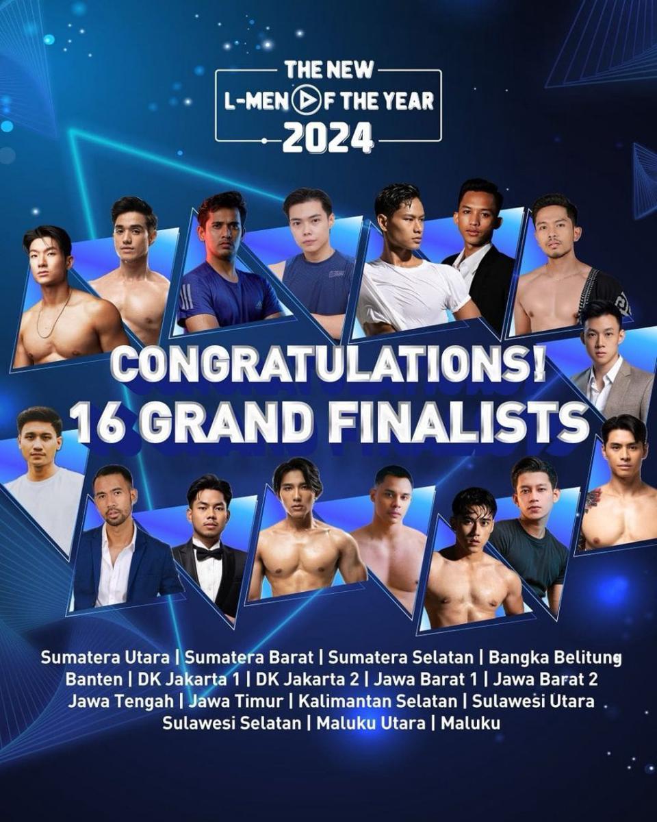 16 Potret Grand Finalis L-Men of the Year 2024, Menginspirasi!