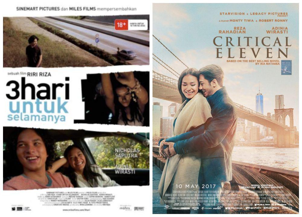 17 Film Adinia Wirasti, Mulai dari Genre Drama, Komedi hingga Horor
