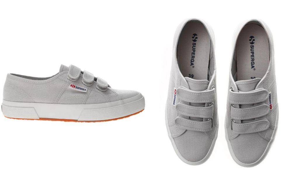 Superga Model 2750 Strap - Grey-Silver (dok. Superga ID)