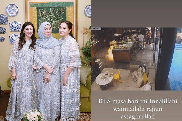 tabung gas Nisya Ahmad meledak (Instagram.com/nissyaa)