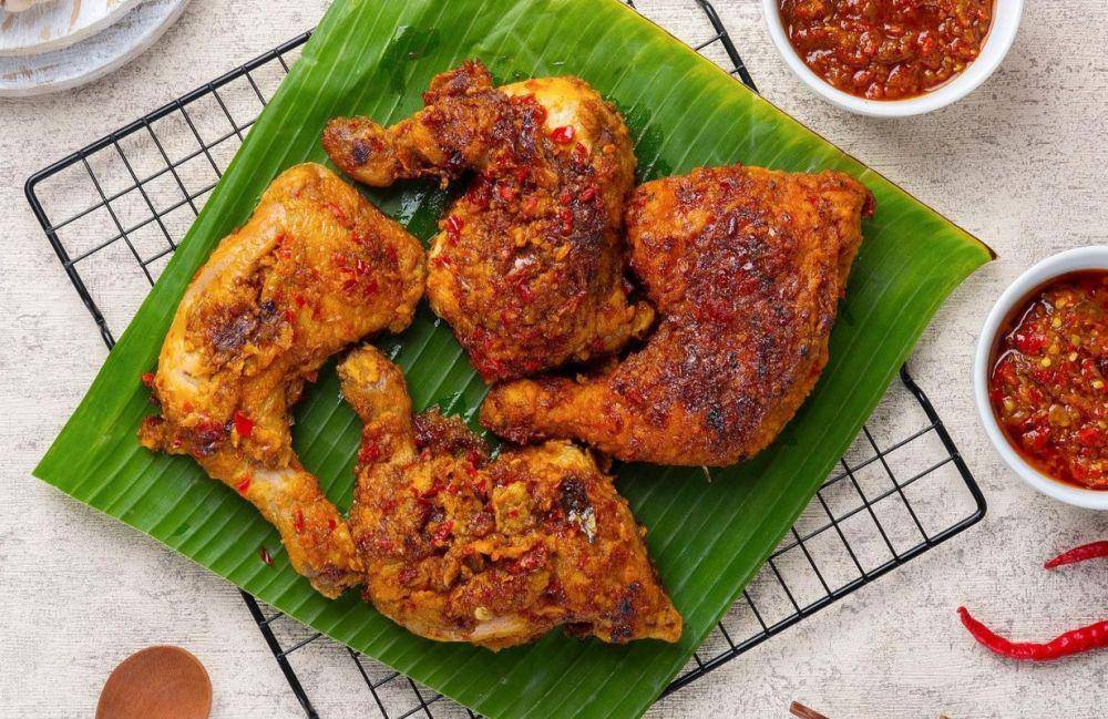 ilustrasi ayam bakar bumbu lengkuas (instagram.com/gracious_foodphotography)