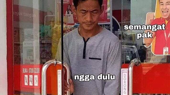 meme kala lelah (X.com/@besoktutupakunn)