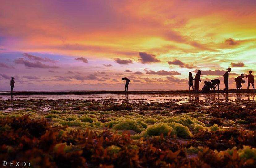 Pantai Melasti Pesisir Barat. (Instagram/dexdi1676)