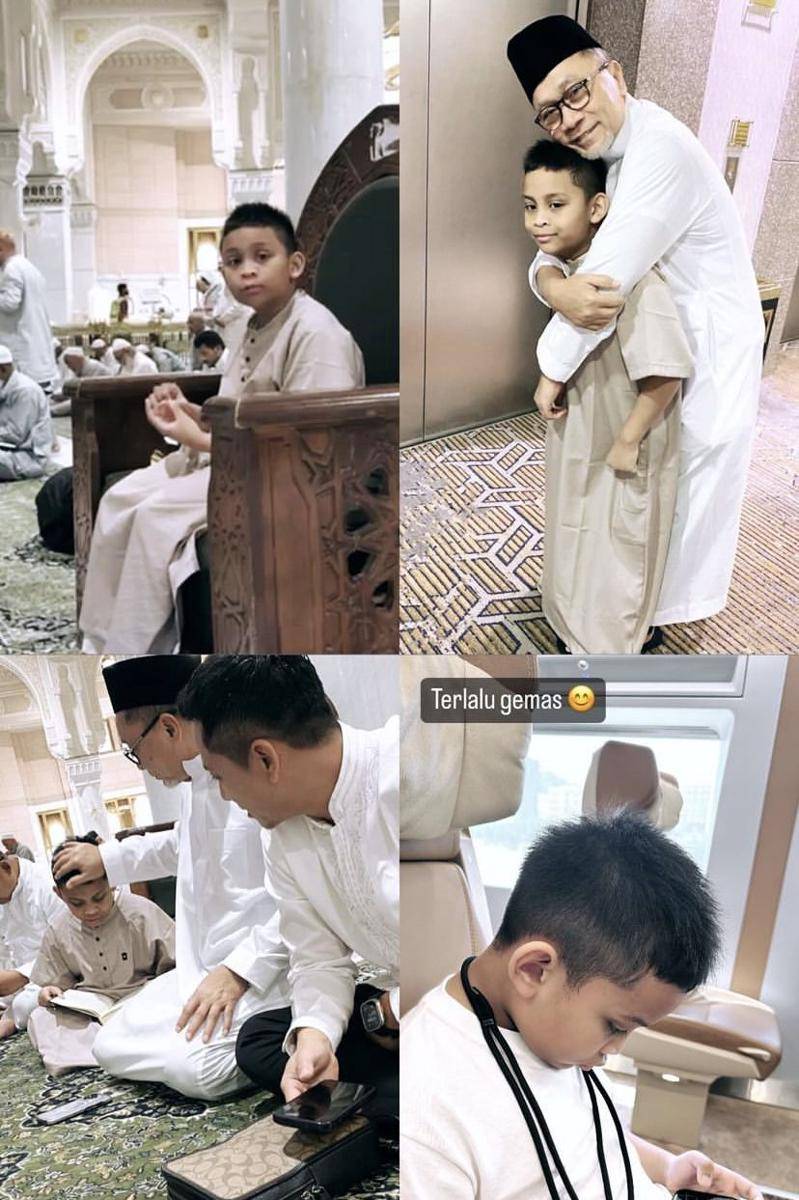 potret Putri Zulhas umrah bareng ayah dan kedua anaknya (Instagram.com/putri_zulhas)