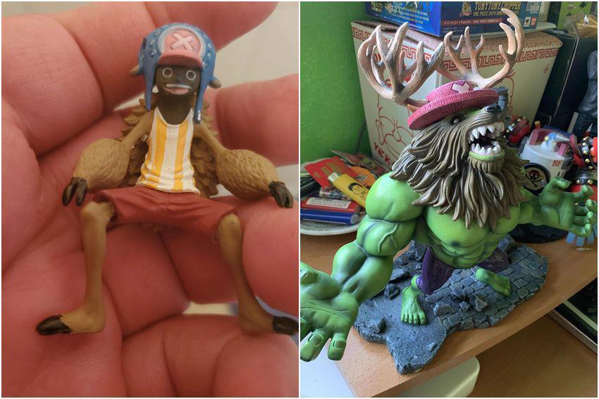 7 Mainan Chopper One Piece KW, Mukanya kok Berubah?