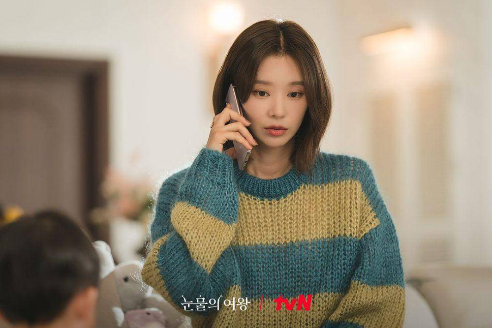 Cheon Da Hye (Lee Joo Bin) di drakor Queen of Tears (instagram.com/tvn_drama)