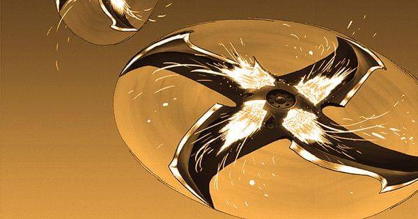 Bom shuriken Sonic ( Dok. tonarinoyj.jp/One Punch Man )