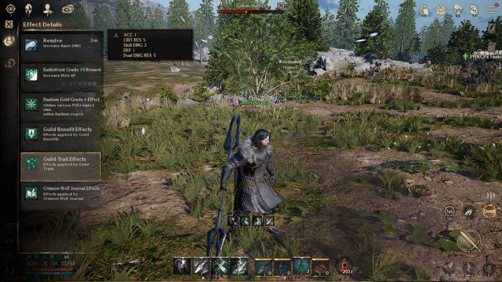 efek traits di Night Crows (dok. Wemade Connect/Night Crows)