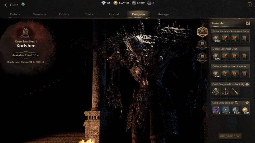 guild dungeon di Night Crows (dok. Wemade Connect/Night Crows)