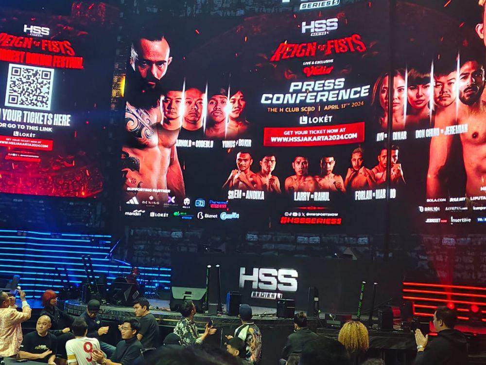 HSS Series V Digelar di Indonesia Arena, Chef Arnold vs Codeblu