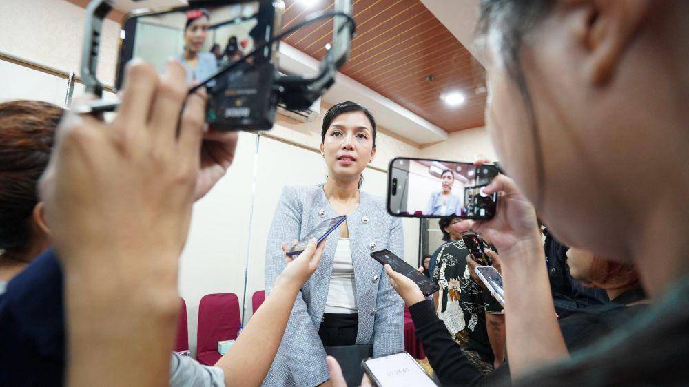 Ketua Divisi Sosialisasi, Pendidikan Pemilih dan Partisipasi Masyarakat KPU Provinsi DKI Jakarta Astri Megatari. (dok. KPU DKI Jakarta)