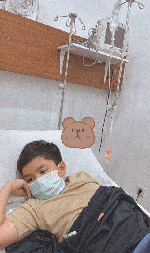 anak Nisya Ahmad dirawat (Instagram.com/nissyaa)
