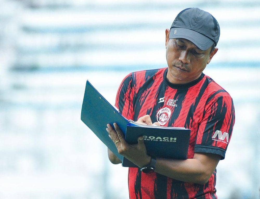Pelatih Arema FC, Widodo Cahyono Putro. (Dok. Media Officer Arema FC)