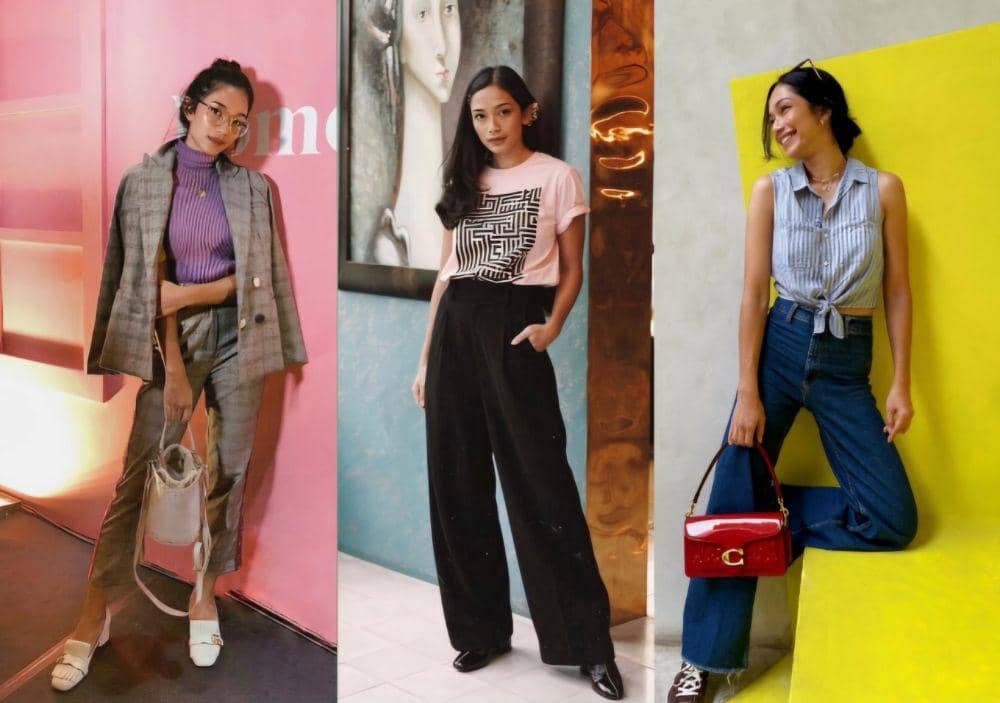 9 Ide OOTD Celana Panjang ala Faradina Mufti, Pemeran Film Siksa Kubur