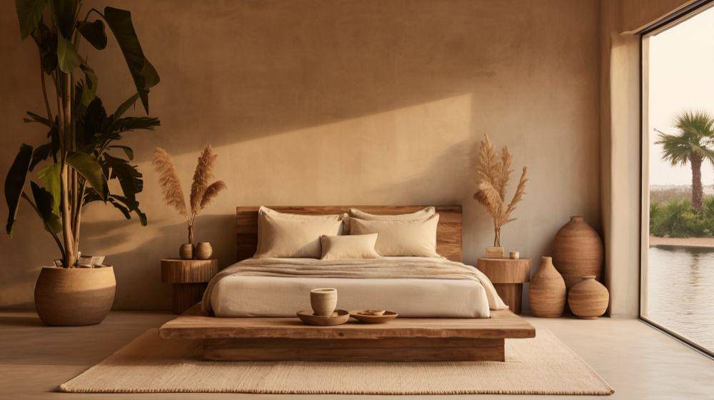 kamar tidur wabi sabi (freepik.com/freepik)