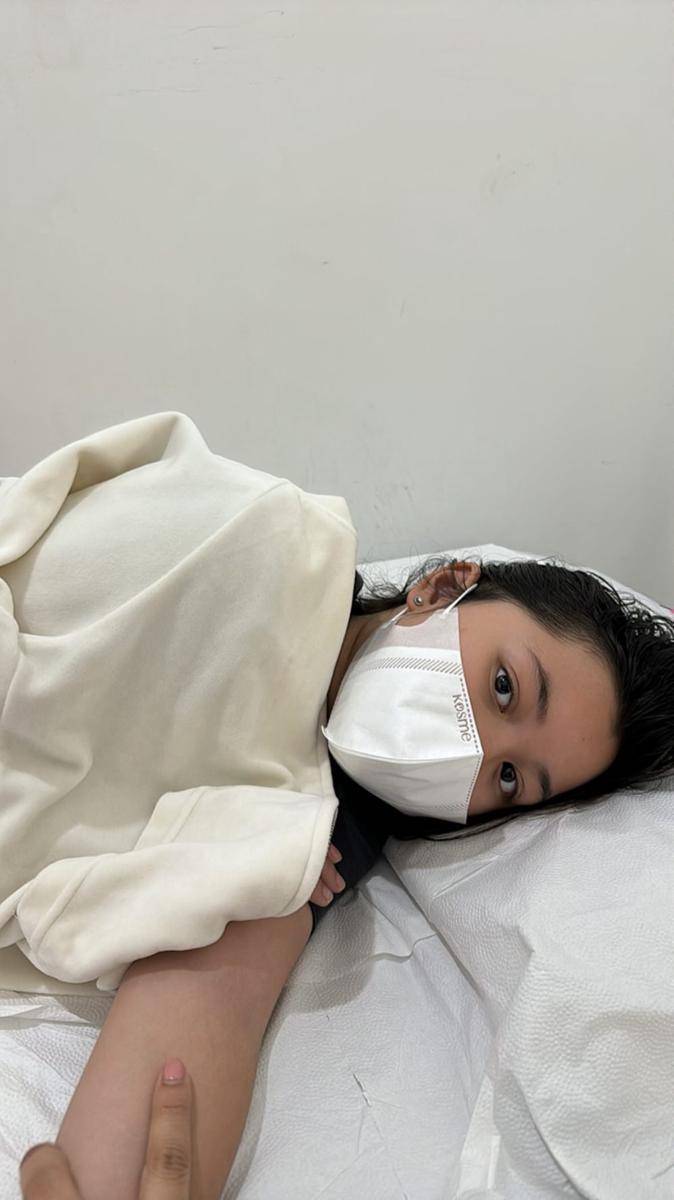 anak Nisya Ahmad dirawat (Instagram.com/nissyaa)