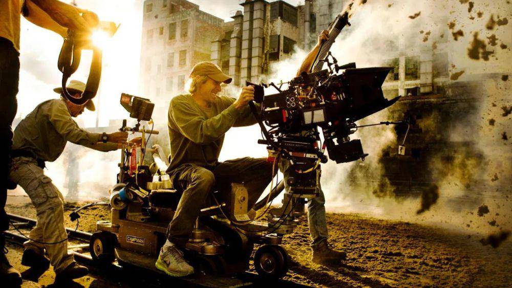 behind the scene Transformers: Age of Extinction (dok. Paramount Pictures/Transformers: Age of Extinction)