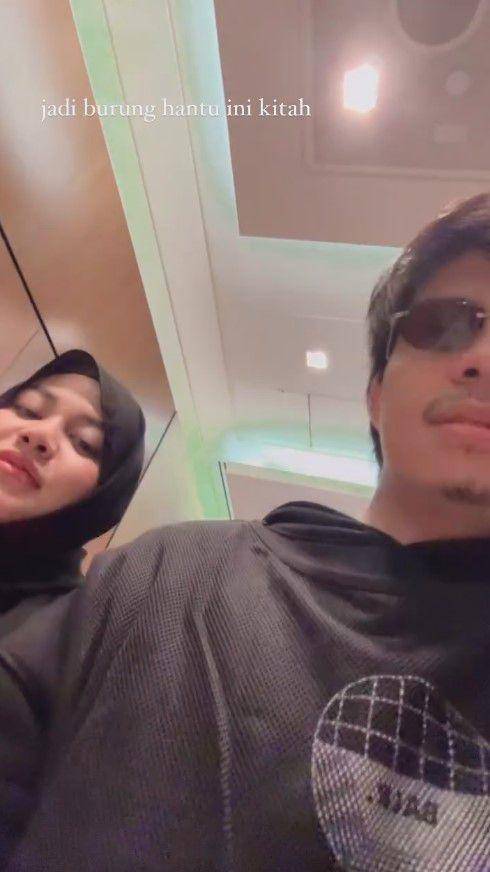 Atta dan Aurel terjebak di bandara (Instagram.com/attahalilintar)