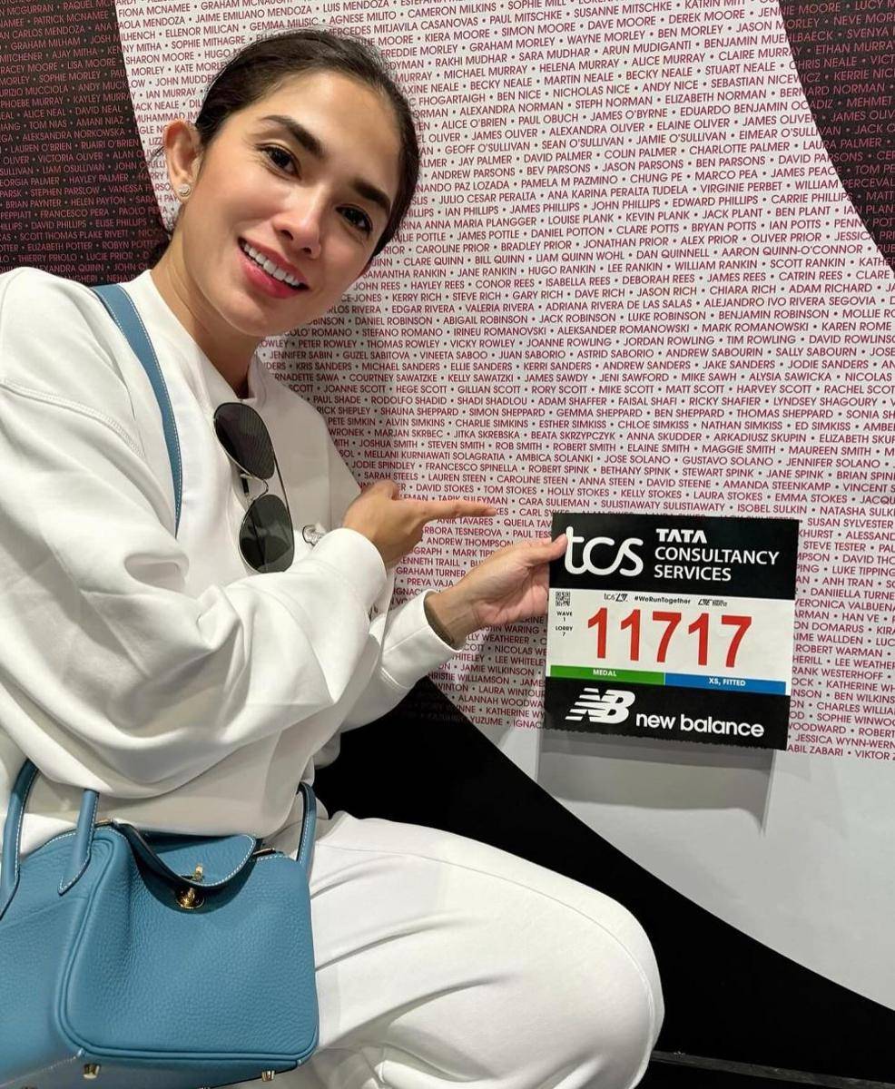 momen Ussy Sulistiawaty jelang London Marathon (instagram.com/ussypratama)