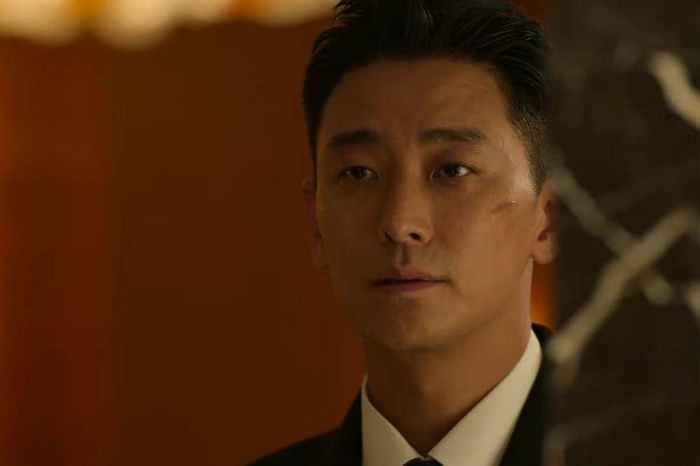 cuplikan Ju Ji Hoon di drakor Blood Free (youtube.com/DisneyPlusKR)