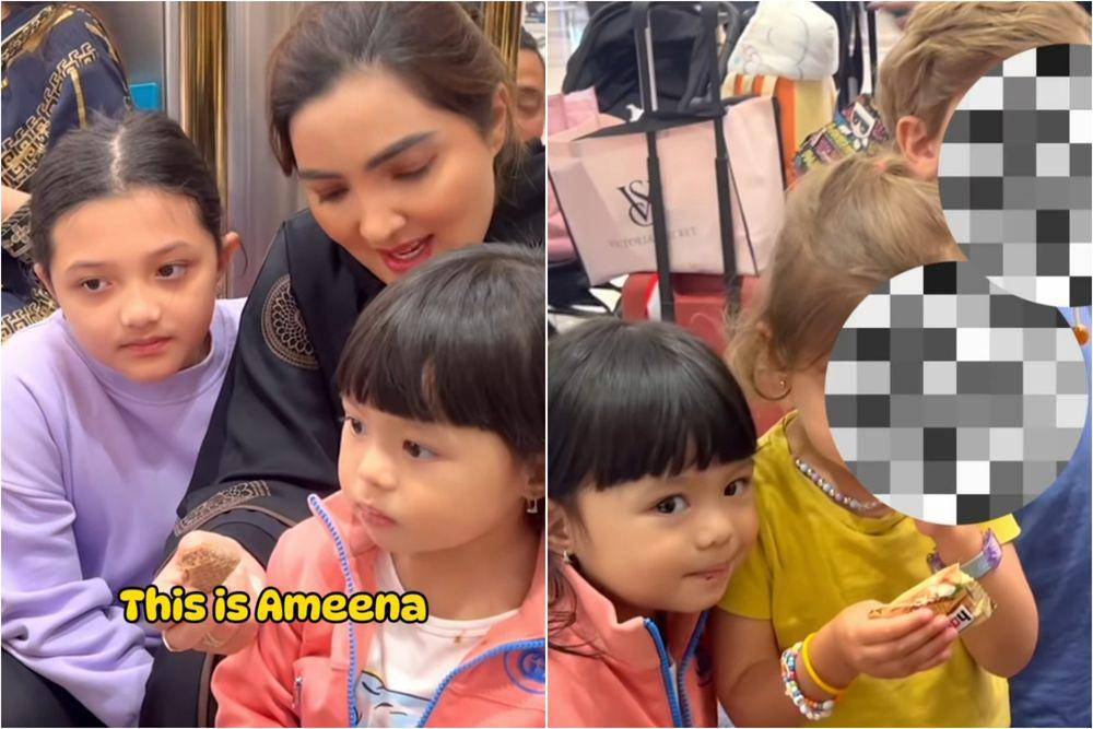potret Ameena Hanna Nur Atta punya teman baru (instagram.com/queenarsy)