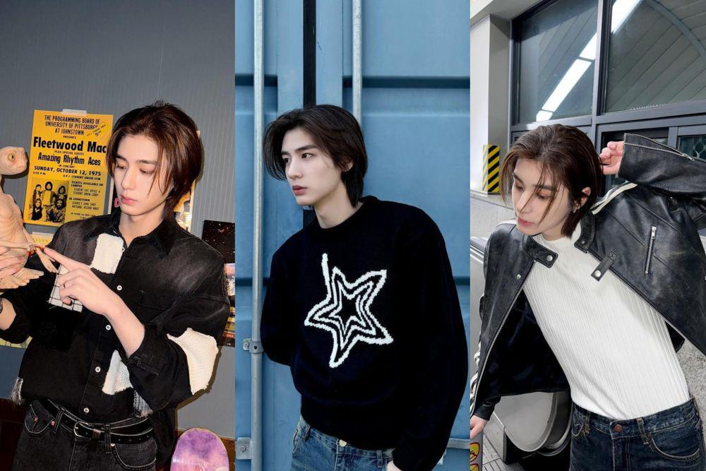 8 Ide Padu Padan Outfit Hitam ala Leehan BOYNEXTDOOR, Auranya Memikat!