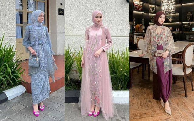 12 Pilihan Outfit Kondangan Kekinian ala Vina Maulina, Anggun!