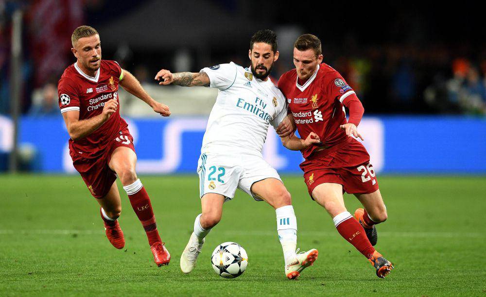 Liverpool melawan Real Madrid di final Liga Champions 2017/2018. (twitter.com/LFC)