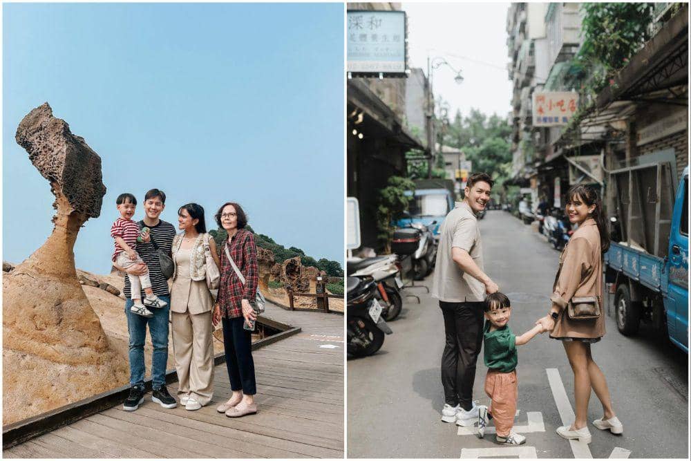 10 Potret Keluarga Audi Marissa Mudik ke Taiwan, Mengunjungi Mertua!